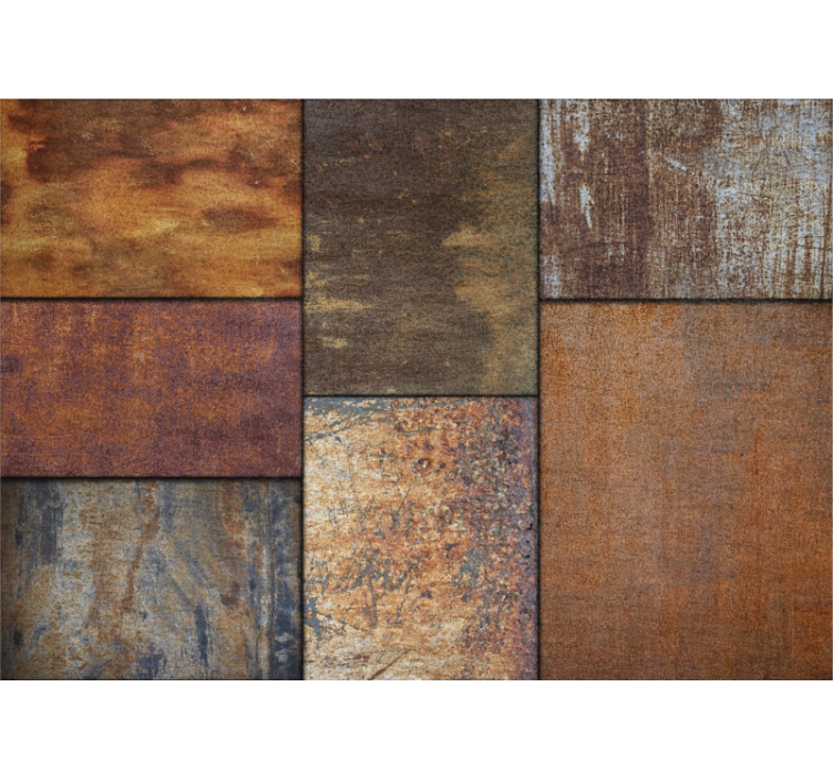 Fotomural texturas paneles rústicos texturizados - TenVinilo