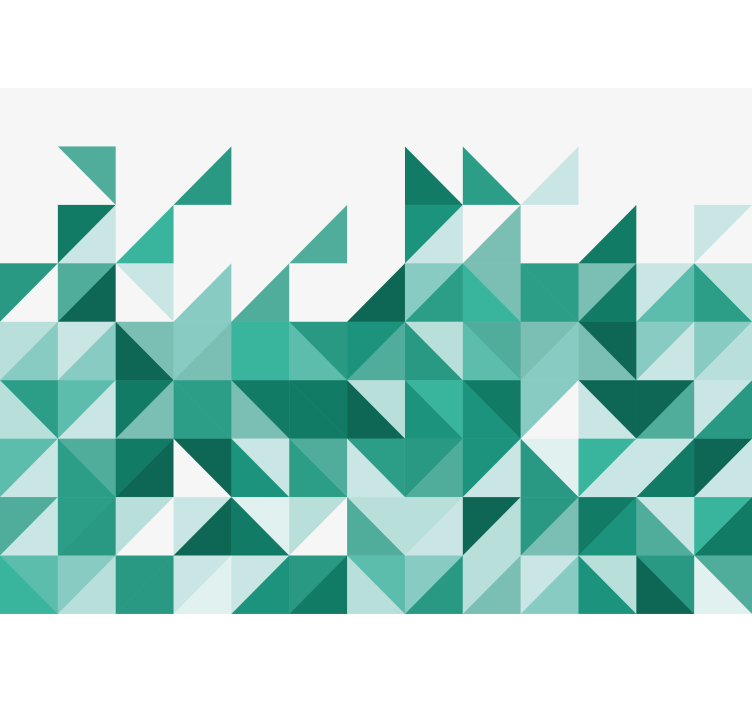 Fotomural abstracto patrón de triángulos geométricos - TenVinilo