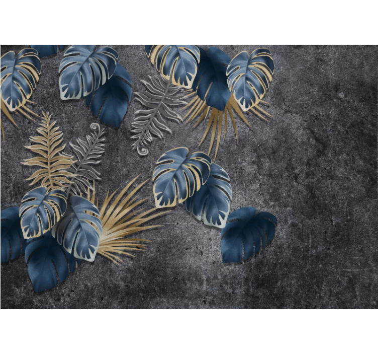 Fotomural naturaleza detalles de follaje - TenVinilo