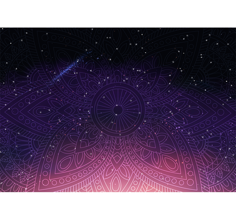 Fotomural mandala motivo mandala intrincado - TenVinilo