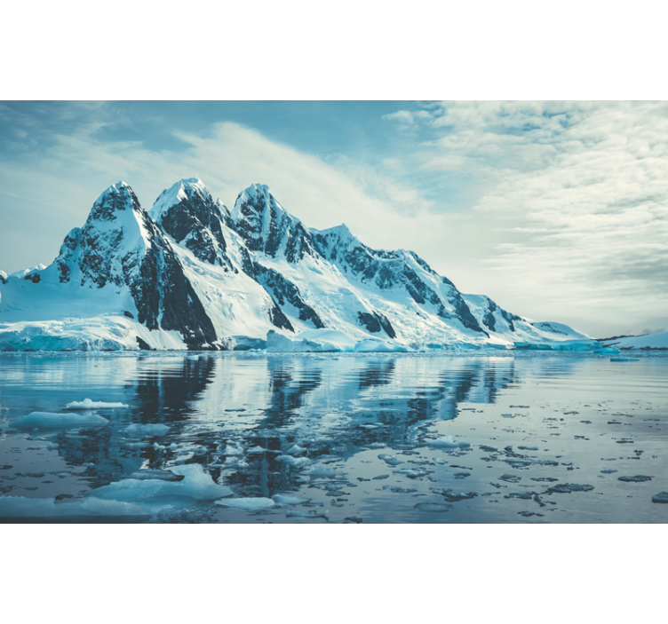 Fotomural montañas Antártida - TenVinilo