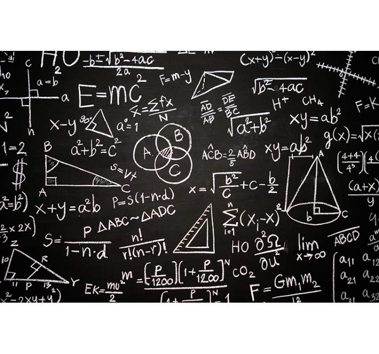 Mural para pared pizarra escrita - TenVinilo