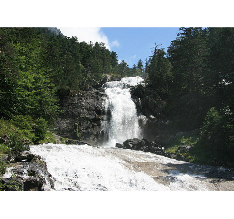 Fotomural cascada paisaje - TenVinilo