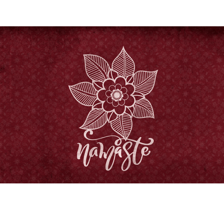 Mural de pared flores componente botánico elaborado - TenVinilo