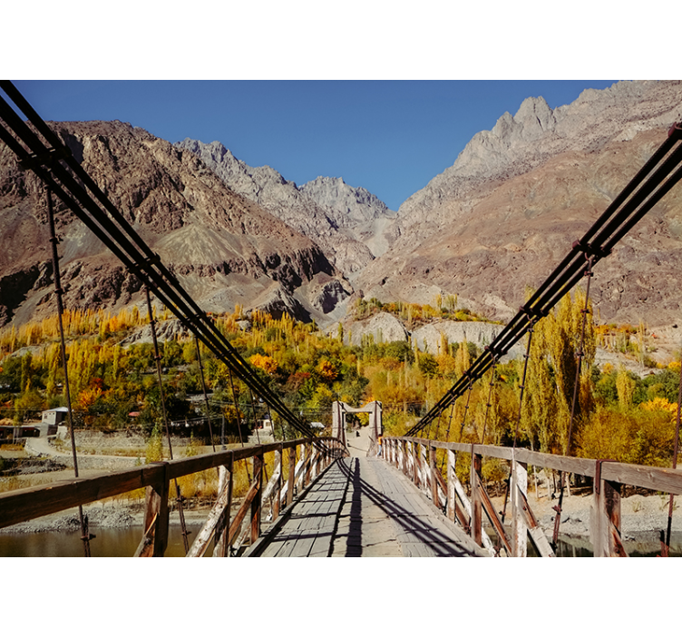 Fotomural naturaleza arreglo de follaje vibrante - TenVinilo