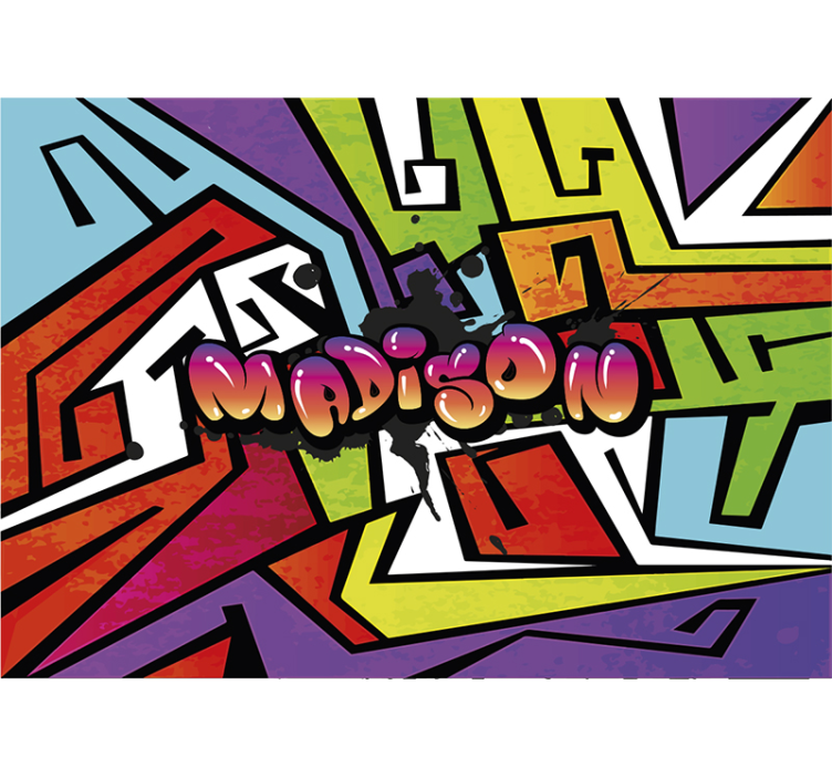 Fotomural arte urbano arte callejero audaz - TenVinilo