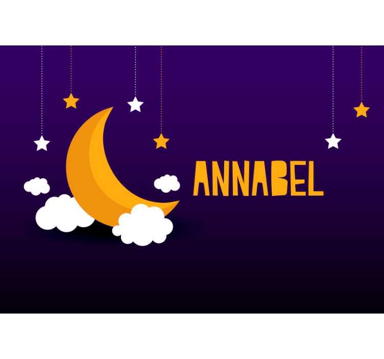 Mural de pared infantil cuerpos celestes y constelaciones - TenVinilo