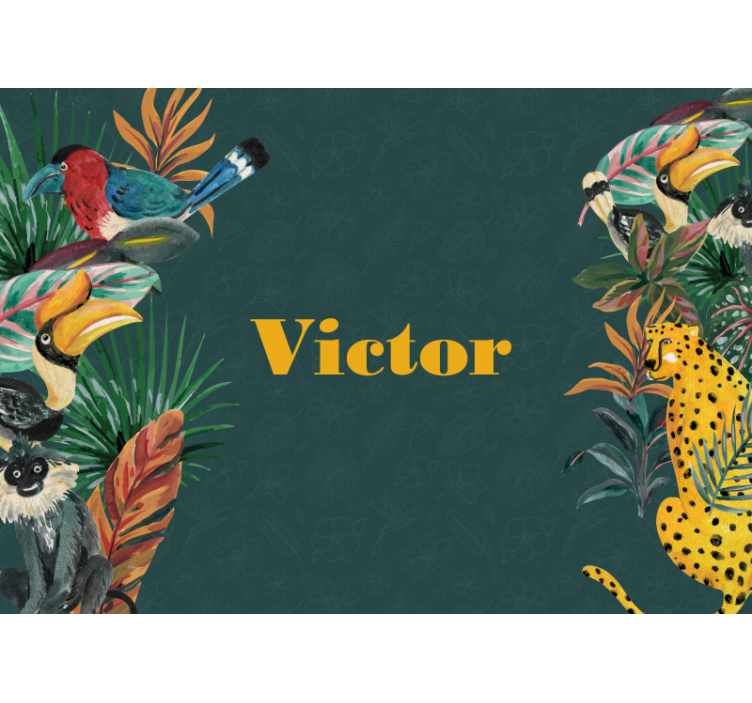 Fotomural animales expedición a la vida salvaje - TenVinilo