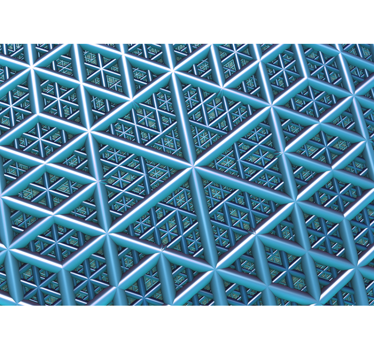 Fotomural abstracto estructura de patrón geométrico - TenVinilo