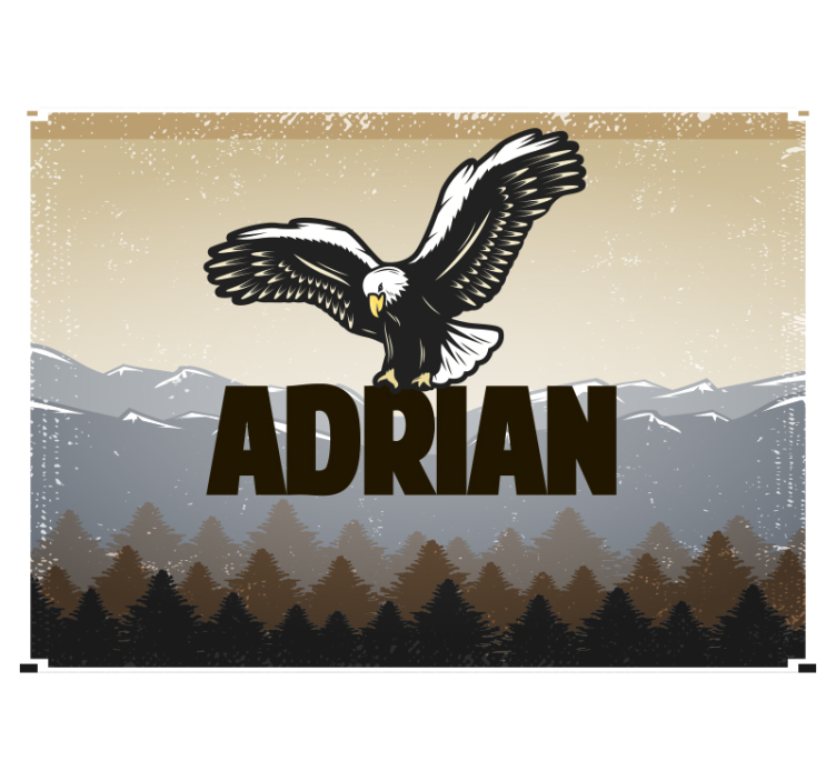 Fotomural animales águila en vuelo - TenVinilo