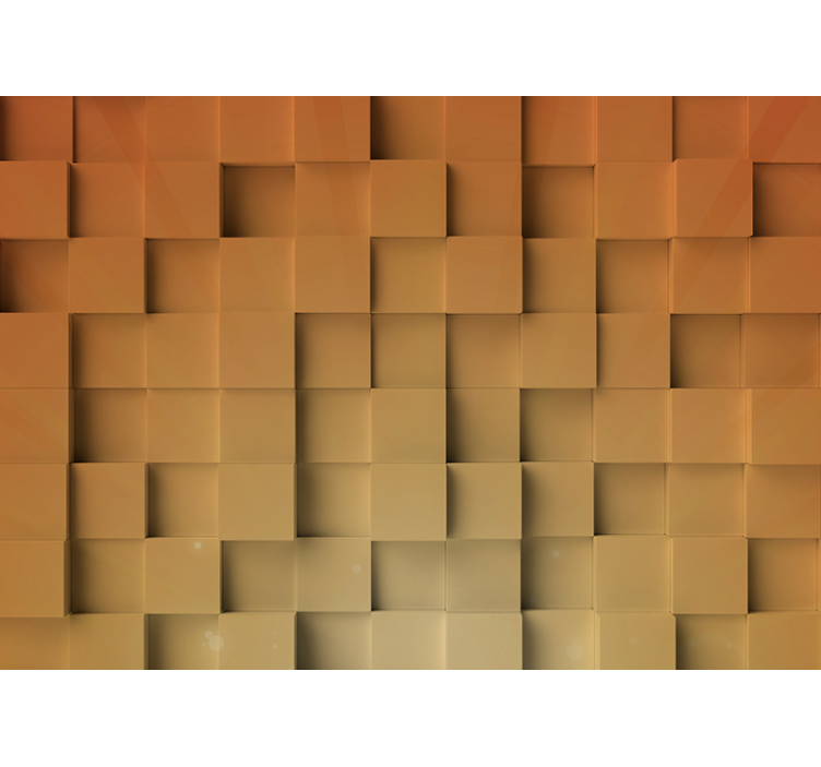 Fotomural textura patrón de cubo texturizado - TenVinilo