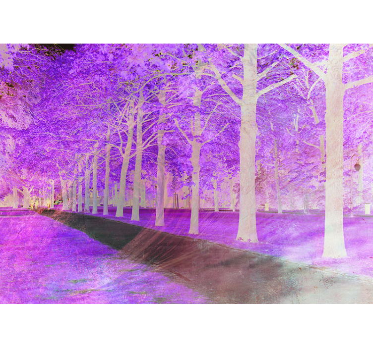 Fotomural naturaleza camino verde exuberante - TenVinilo