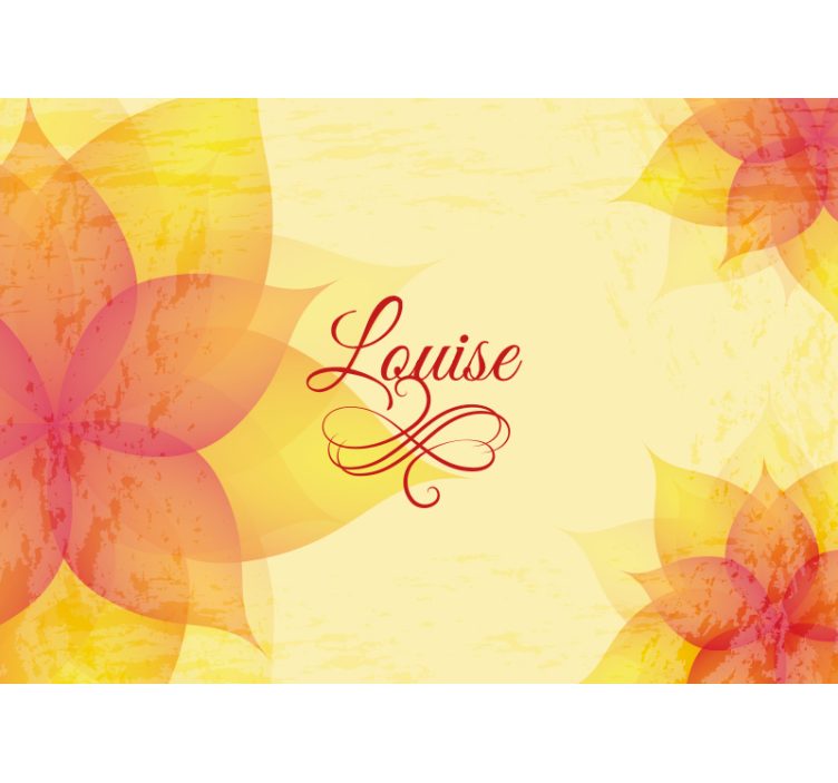 Mural de pared flores arreglo botánico sofisticado - TenVinilo