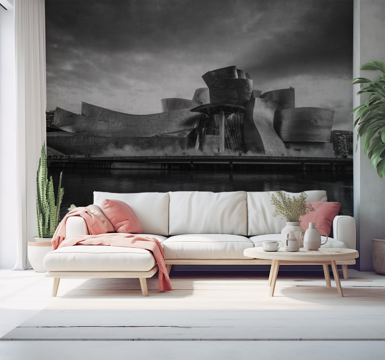 Fotomural ciudad museo Guggenheim Bilbao - TenVinilo