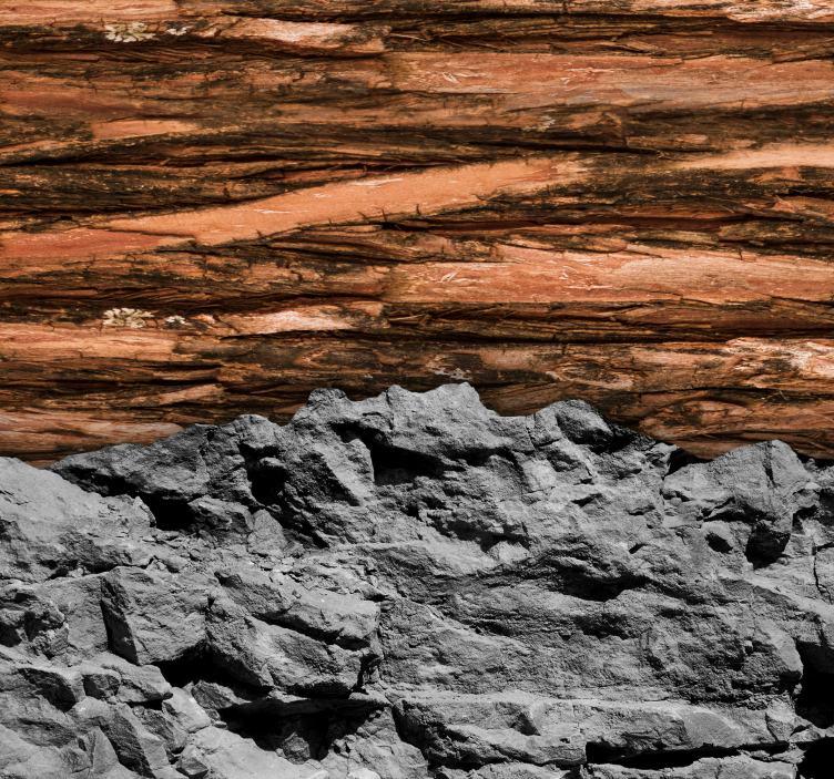 Papel pintado piedra y mármol para salón - TenVinilo