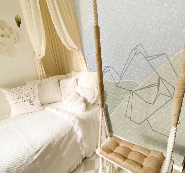 Fotomural animale Elefante Japandi - TenVinilo