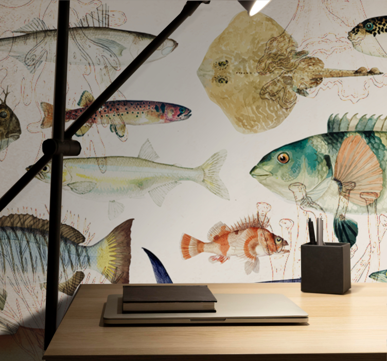 Fotomural animales colección vida marina - TenVinilo