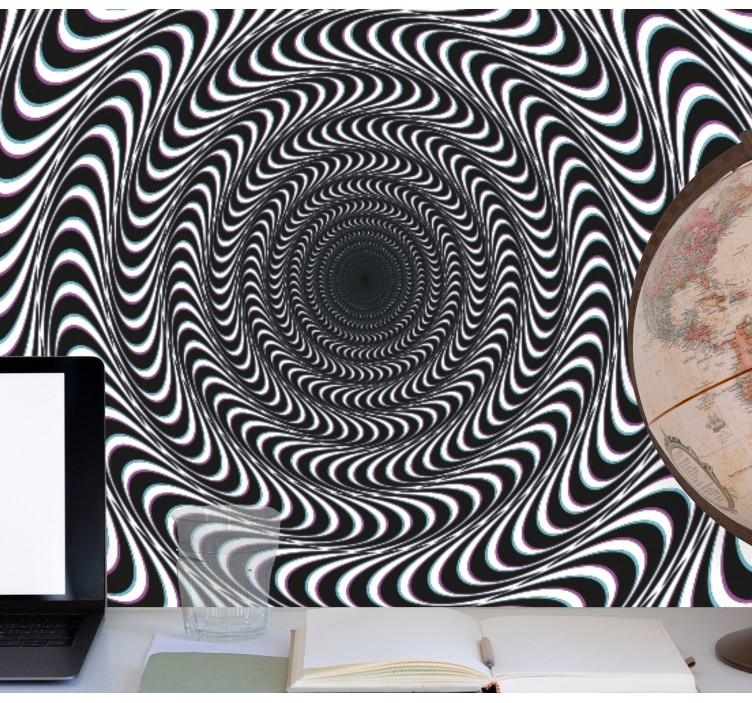 Fotomural diente de león visión hipnótica - TenVinilo