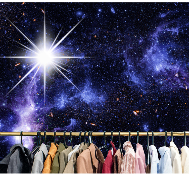 Fotomural espacio exploración del campo estelar - TenVinilo