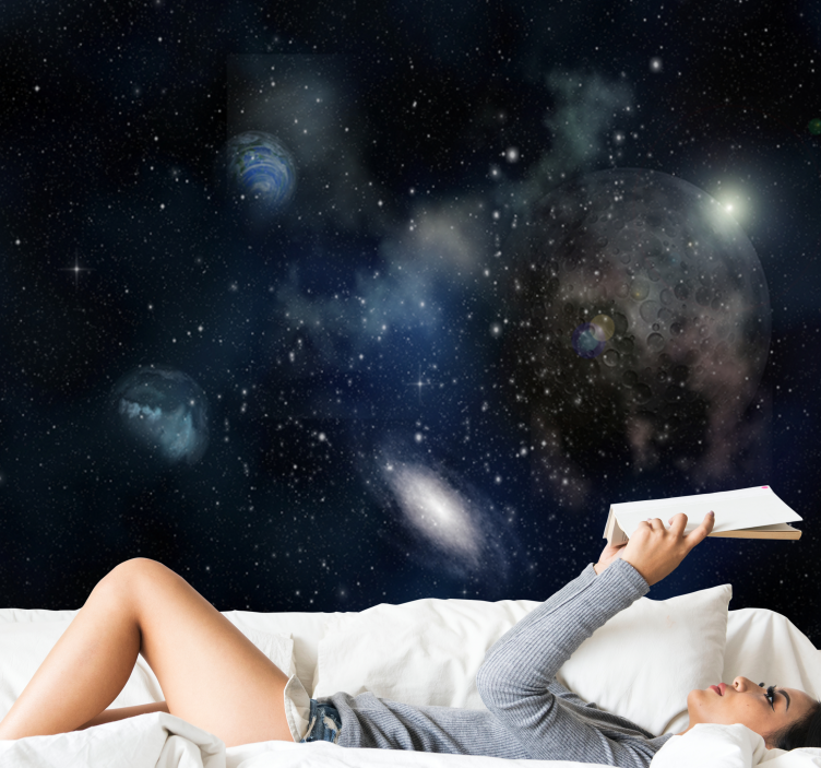 Fotomural espacio exploración galáctica - TenVinilo