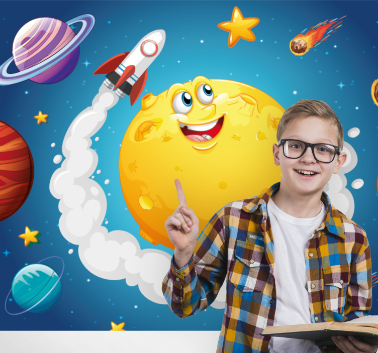 Fotomural fantasía aventura espacial - TenVinilo