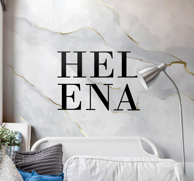 Fotomural frase acento de texto personalizado - TenVinilo