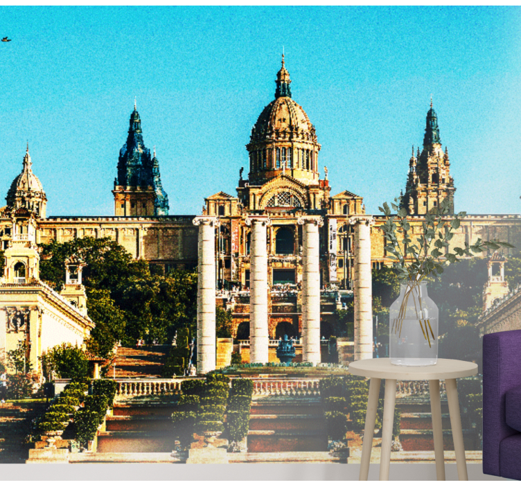 Fotomural Barcelona museo nacional catalán - TenVinilo