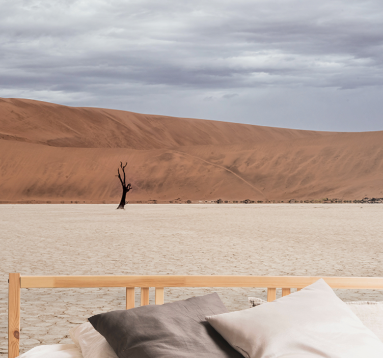 Fotomural montañas paisaje desértico - TenVinilo