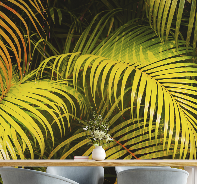 Fotomural naturaleza exhibición de vegetación exuberante - TenVinilo