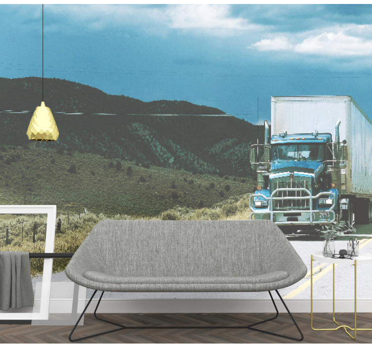 Fotomural vehículo motores en la carretera - TenVinilo