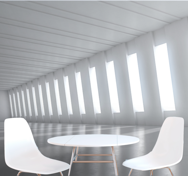 Papel pintado 3d espacio brillante minimalista - TenVinilo