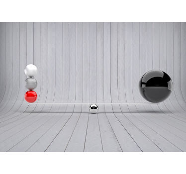 Papel pintado 3D equilibrios - TenVinilo