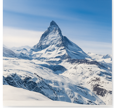 Fotomural montañas matterhorn, suiza - TenVinilo
