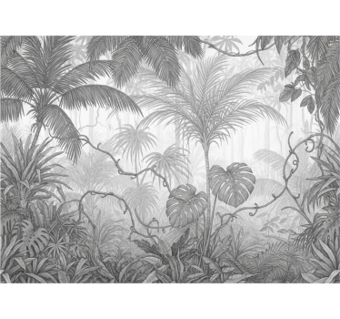 Fotomural selva paisaje Cloud Dancer - TenVinilo