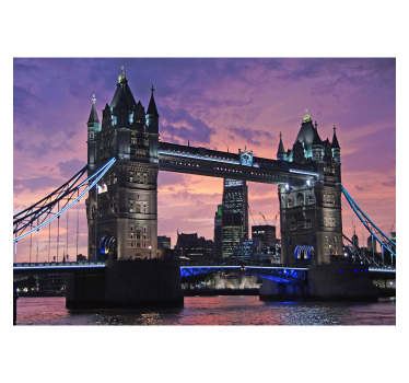 Papel pintado salón Tower Bridge - TenVinilo
