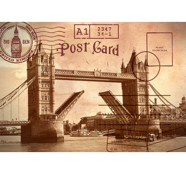 Fotomural Puente de Londres icónico - TenVinilo