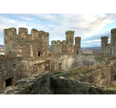 Fotomurales de ciudades Conwy Castle - TenVinilo