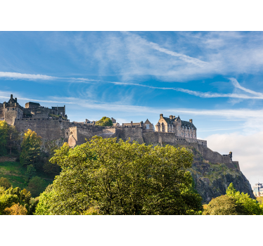 Fotomurales de ciudades Edinburgh castle - TenVinilo