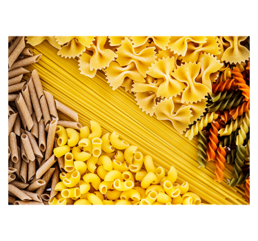 Mural para cocina de pasta variada - TenVinilo