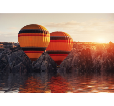 Fotomural naturaleza aire caliente flotante - TenVinilo