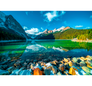 Papel pintado paisaje montañas Tatry - TenVinilo