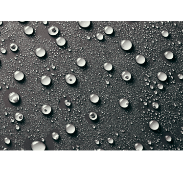 Fotomural para baño Fondo de baño con agua bub - TenVinilo