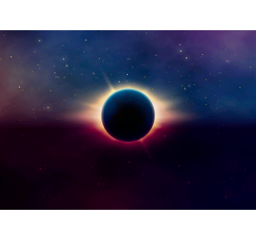 Fotomural espacio presencia de eclipse - TenVinilo