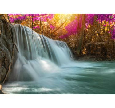 Fotomural cascada gran cascada del arroyo - TenVinilo