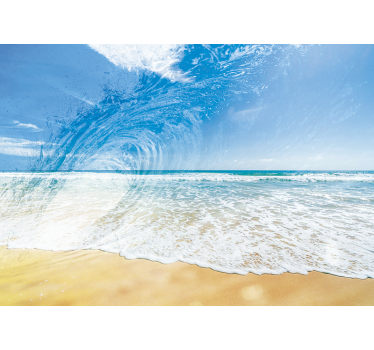 Fotomural mar salpicadura de olas - TenVinilo