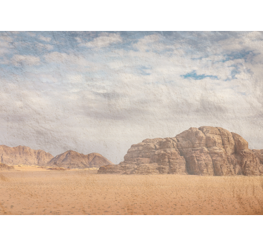 Fotomural desierto formación rocosa del desierto - TenVinilo