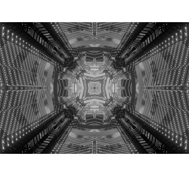 Fotomural abstracto patrones geométricos complejos - TenVinilo