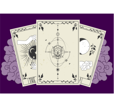Fotomural frase resumen de la carta del tarot - TenVinilo