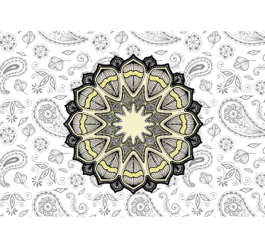 Fotomural mandala motivo mandala elaborado - TenVinilo