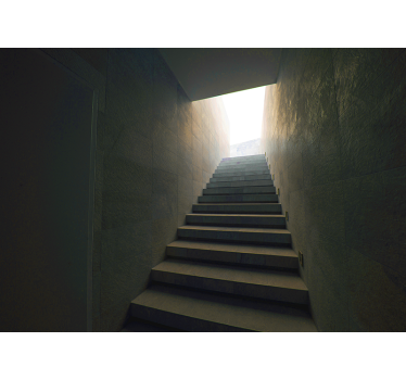 Papel pintado paisaje escalera a la luz - TenVinilo